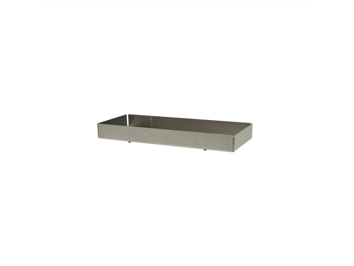 Produktfoto för OYOY LIVING - Bakku Tray  - Bricka - 905 Steel - Small - H3 x L23,5 x W10 cm