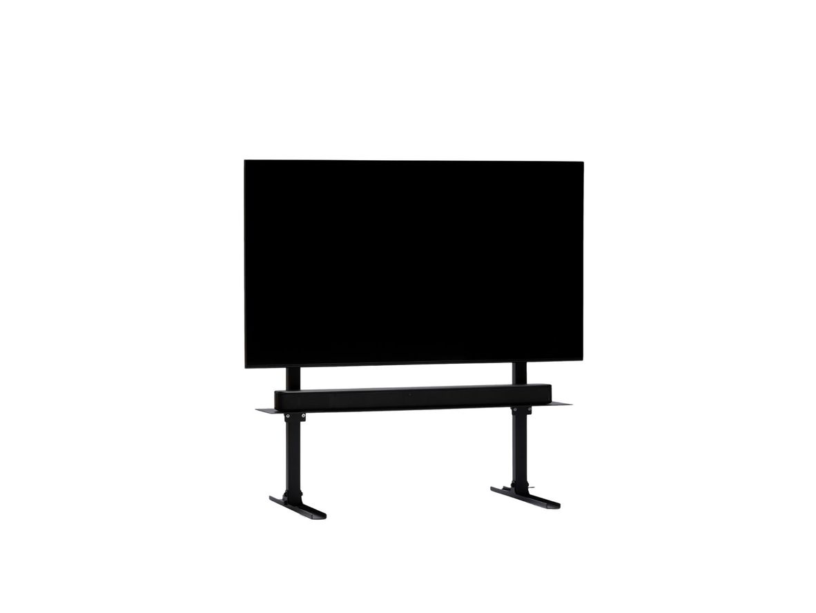 Produktfoto för Pedestal - Straight Tall Stand - TV-Stander - Charcoal - H: 100 x B: 80 x D: 50 cm