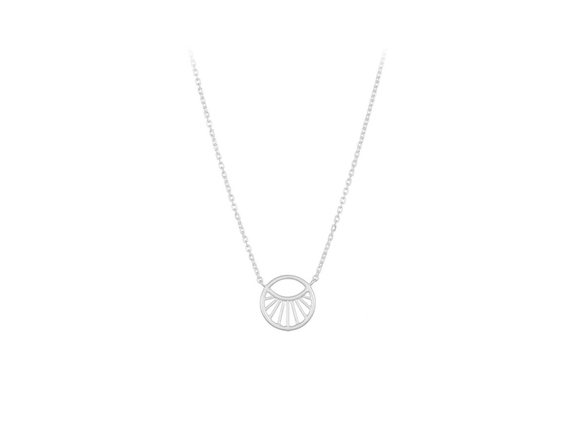 Pernille Corydon - Small Daylight Necklace - Halsband - Silver - 40-46 cm