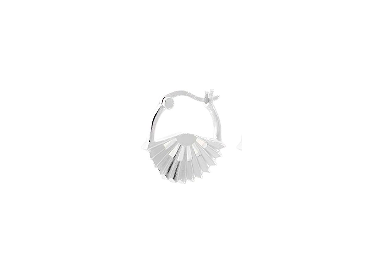 Pernille Corydon - Small Sphere Earring - Örhänge - Silver - 17 mm