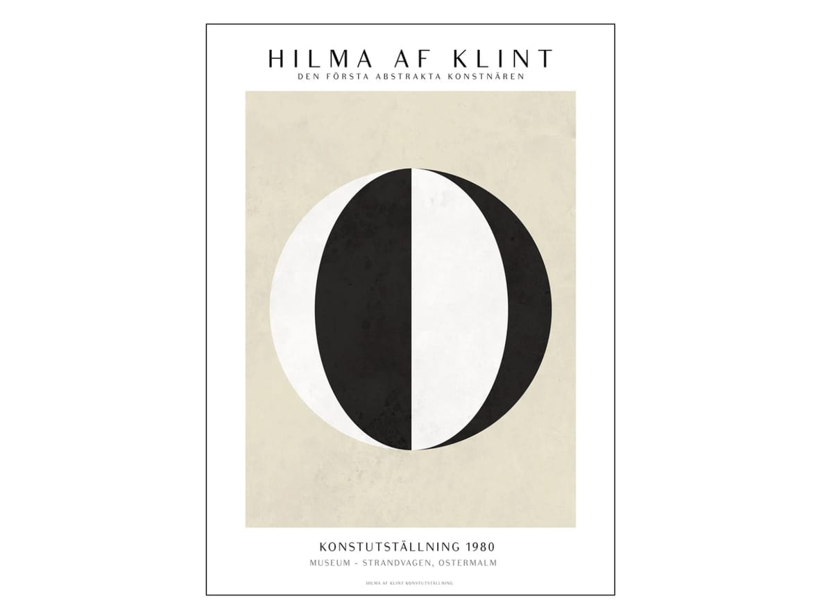 Poster & Frame - PSTR Studio - Hilma af Klint - Affisch - Hilma af Klint - 100 x 140 cm