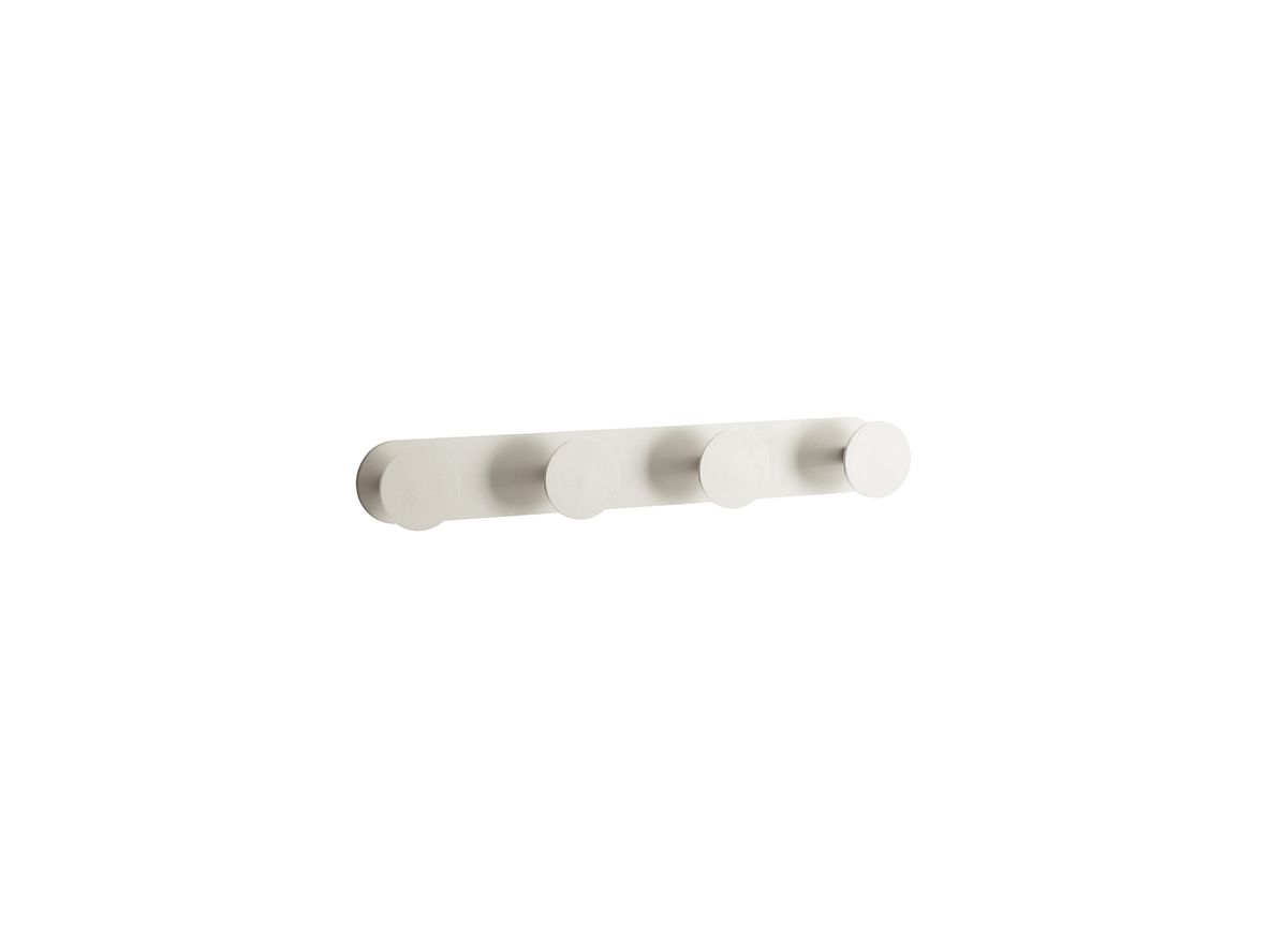 Produktfoto för raawii - Pipeline Coat Rack - Garderobskrokar - Pearl White - W5,8 x L59 x H8 cm