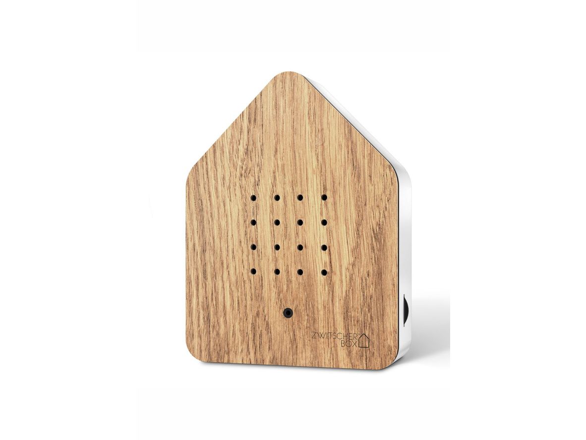 Produktfoto för Relaxound - Zwitcherbox Classic - Soundbox - Oak - W11 x H14,5 x D3,5 cm