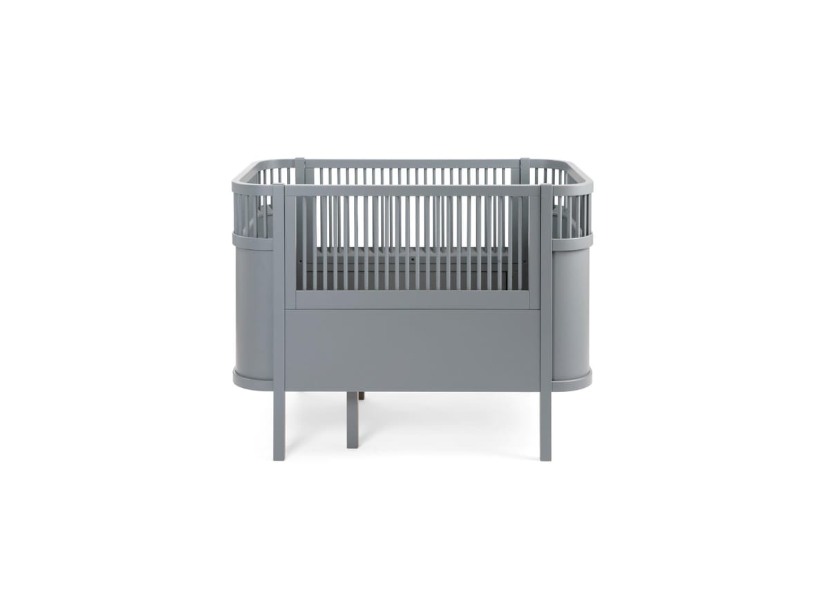 Sebra - Sebra Bed, Baby & Jr - Barnsäng - Classic Grey - H88 x L115,25 x B75,85 cm