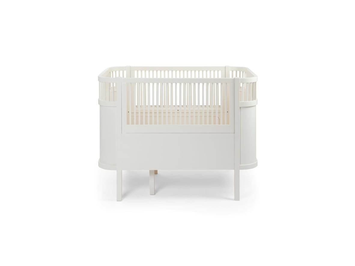 Sebra - Sebra Bed, Baby & Jr - Barnsäng - Classic White - H88 x L115,25 x B75,85 cm