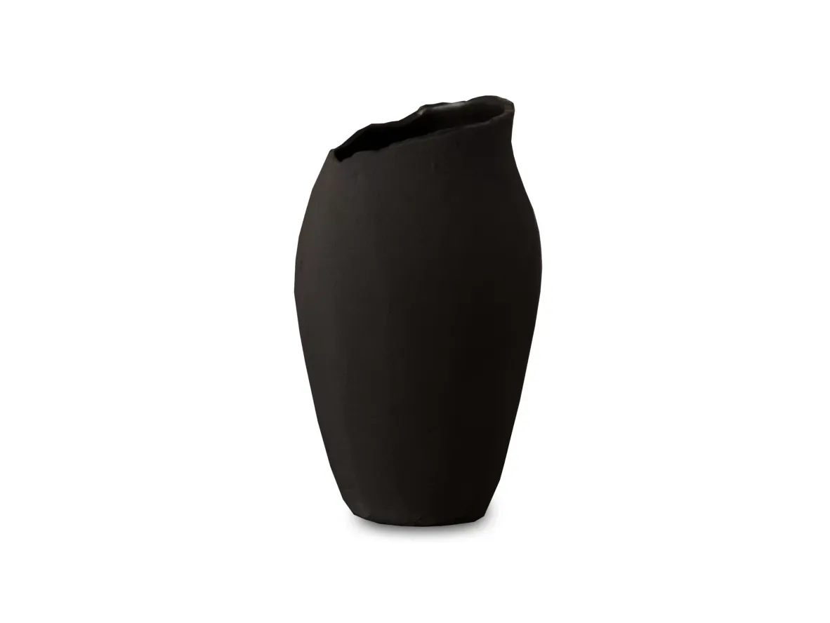 Sibast Furniture - Magnolia Vase - Vas - Black - Ø24 x H36 cm