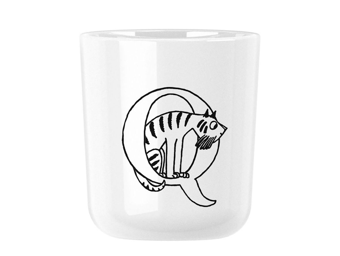 Stelton - Moomin ABC cup - Kopp - Q - W: 7,4 x H: 8,3 x L: 7,4 cm / 0,2 L