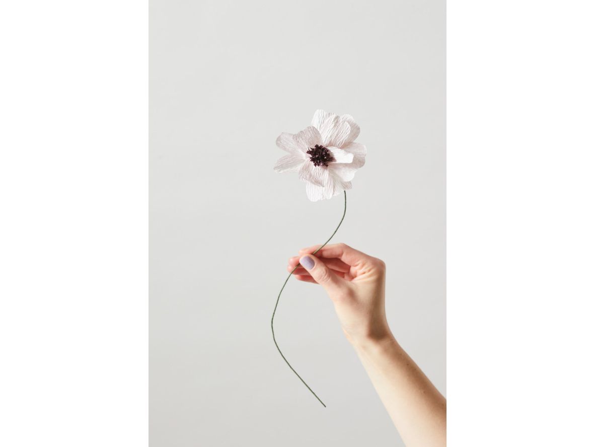 Produktfoto för Studio About - Paper Flower, Daisy - Paper Flowers - Purple - 4,3 cm