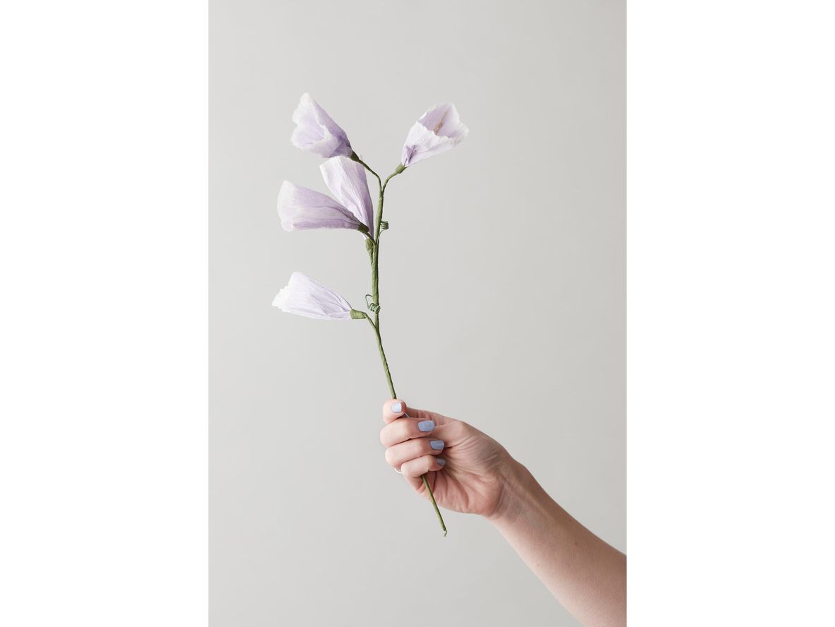 Produktfoto för Studio About - Paper Flower, Tinkerbell - Paper Flowers - Purple - 5,5 cm