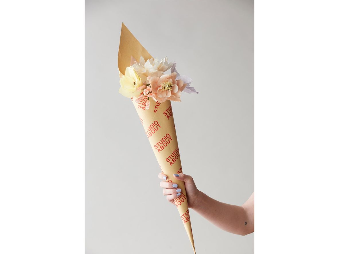 Produktfoto för Studio About - Paper Flowers Bouquet - Paper Flowers - Pastel5 - 5 PCS