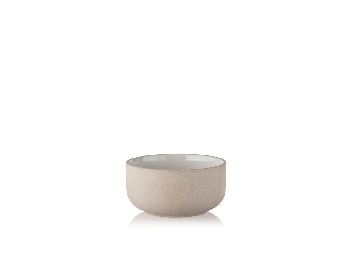 Studio About - Clayware Bowl - Medium - 2 pcs - Skål - Sand/Grey - H6,5 x W12,5 cm