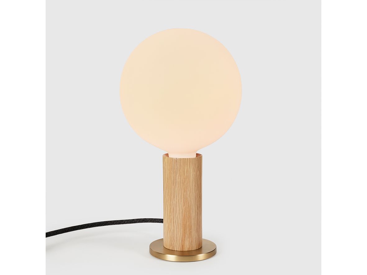 Tala - Knuckle Table Lamp - Bordslampa - Oak with sphere IV bulb EU - 150 x 298 mm
