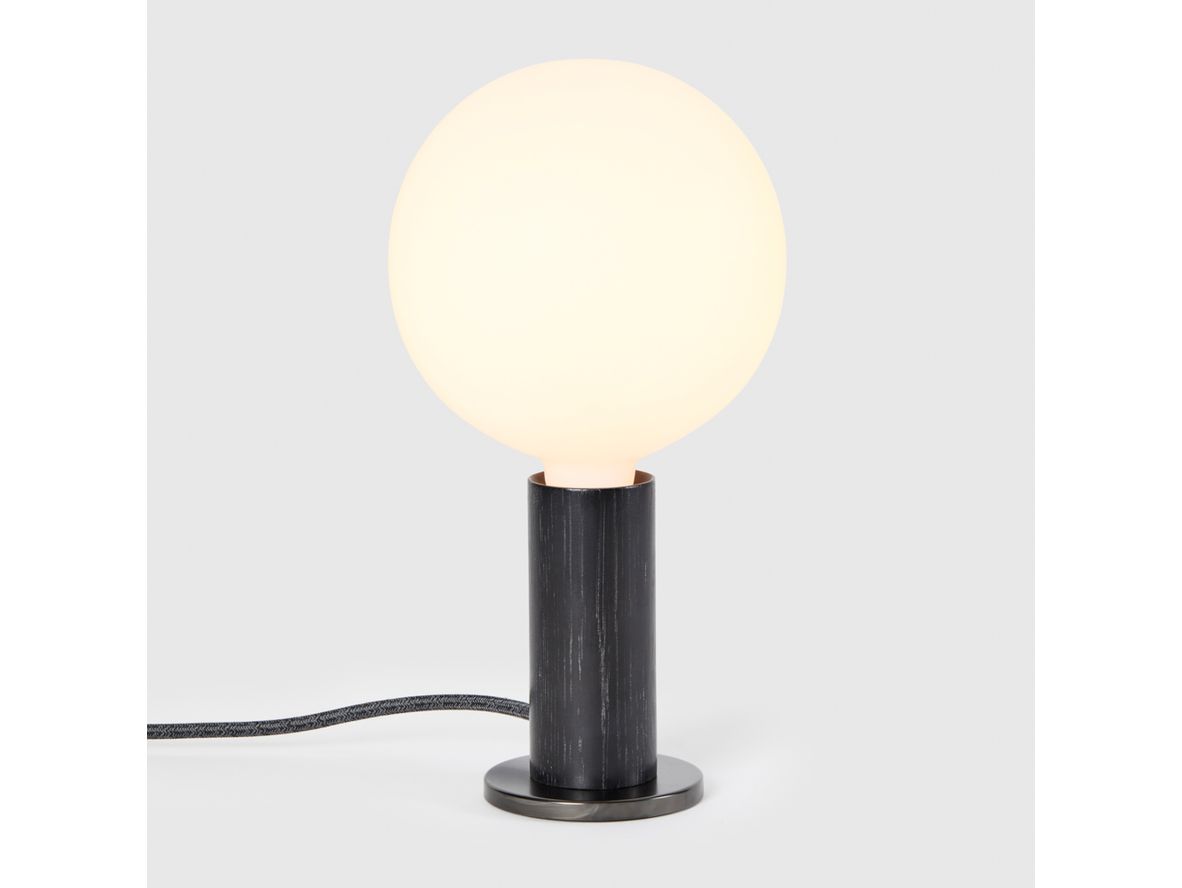 Tala - Knuckle Table Lamp - Bordslampa - Black oak with sphere IV bulb EU - 150 x 298 mm