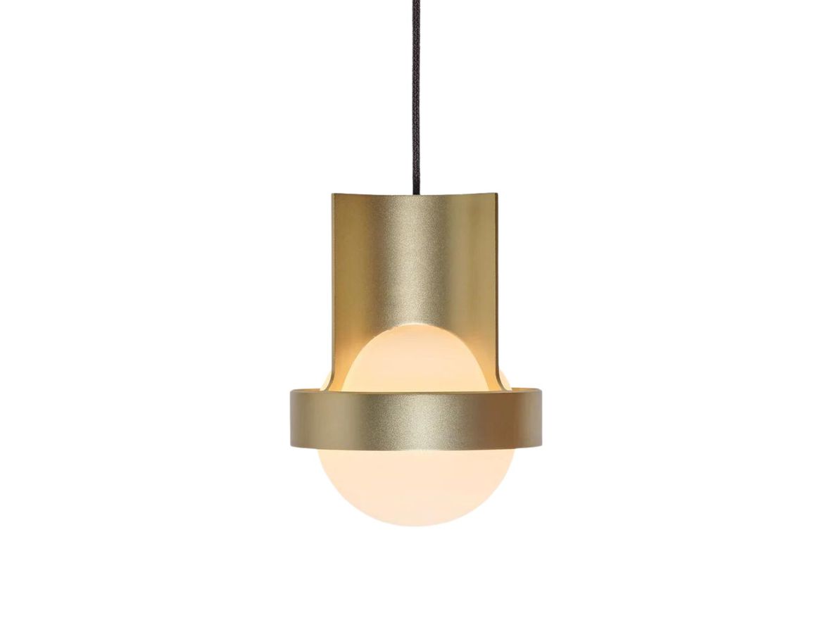 Tala – Loop Single Pendant + Sphere IV – Hängande lampa – Gold – D18,5 x H24,2 cm