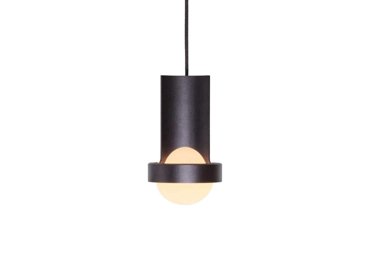 Tala – Loop Single Pendant + Sphere III – Hängande lampa – Dark Grey – D12,5 x H21,7 cm