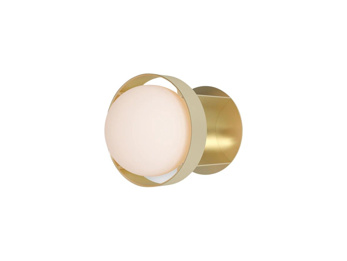 Tala – Loop Wall Light + Sphere IV – Vägglampa – Gold – L23,5 x W18,5 x H18,5 cm