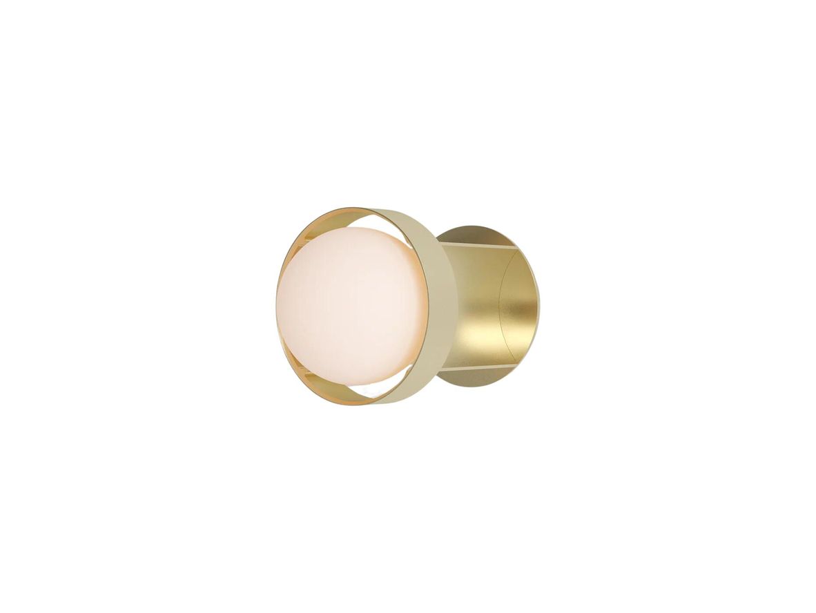 Tala – Loop Wall Light + Sphere III – Vägglampa – Gold – L18 x W12,5 x H12,5 cm