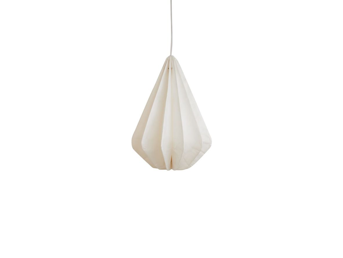 Watt & Veke – Pinecone Pendant – Hängande lampa – White – H47 x D34 cm