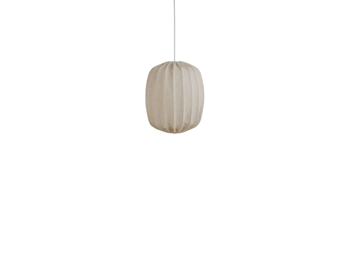 Watt & Veke – Prisma Pendant Linen – Hängande lampa – Natural – D25 cm – H30 x D25 cm