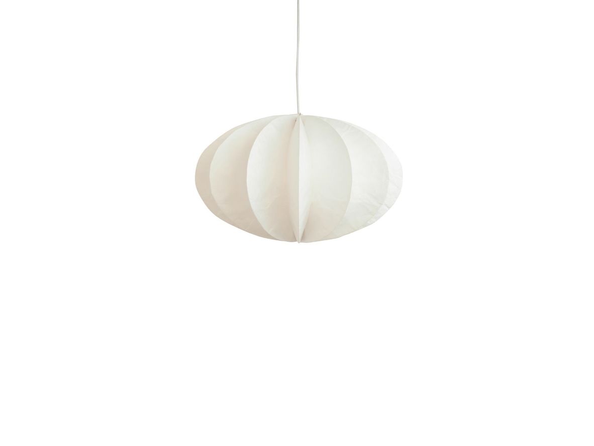 Watt & Veke – Pumpkin Pendant – Hängande lampa – White – H47 x D48 cm