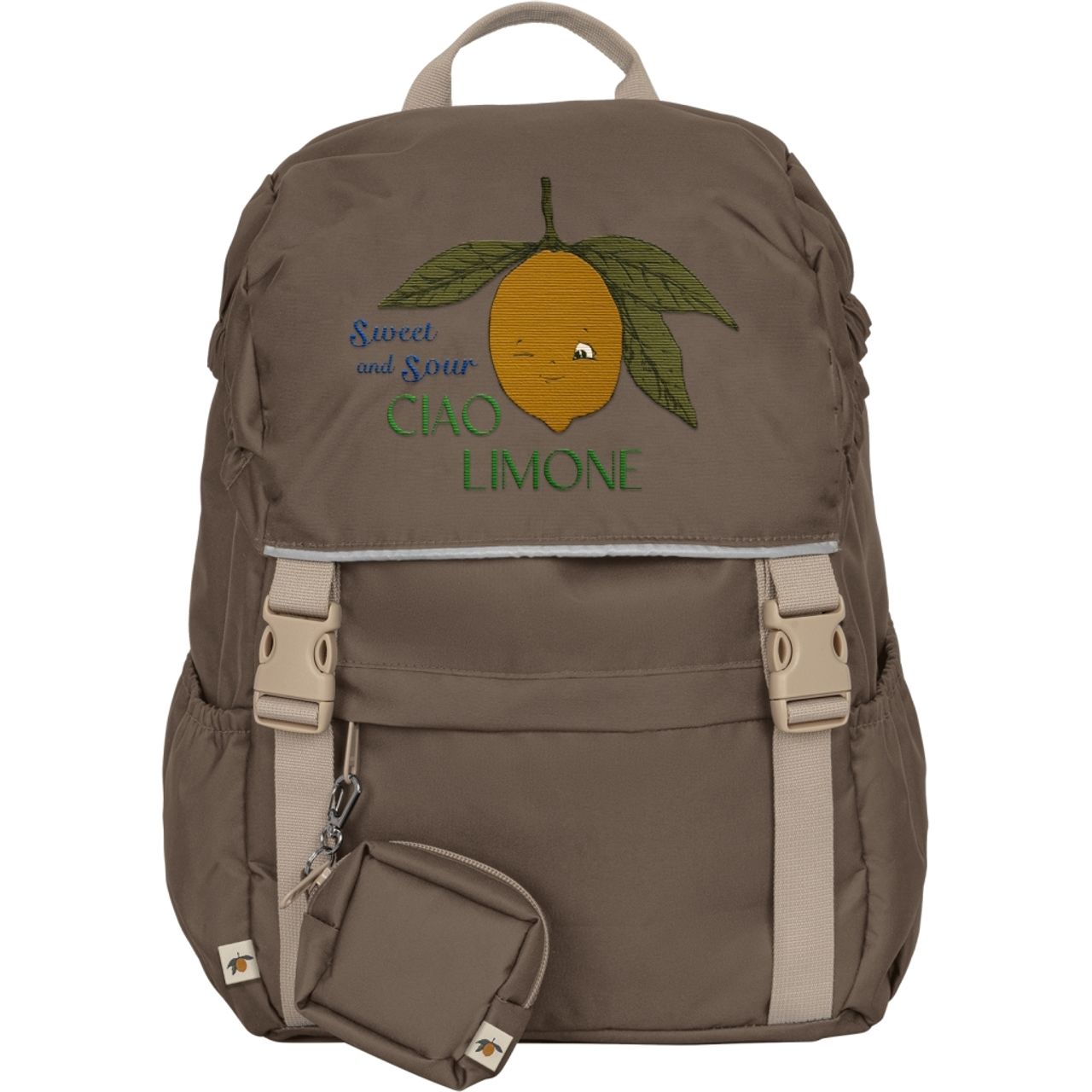 Konges Sløjd - CLOVER SCHOOLBAG - Children's school bag - LEMON