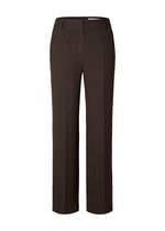 SLFViva - Gulia HW Long Linen Pants NOOS - Pants - Selected Femme