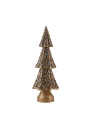 Christmas tree cone ribbed bas - Rose/Gold (Udsolgt)