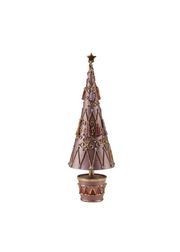Christmas tree with tassels - Rose/gold plated (Agotado)