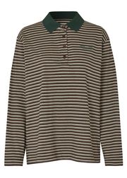 Brown Polo Stripe