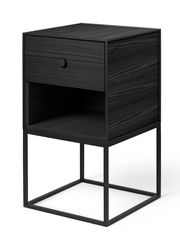 Black Stained Ash - 1 drawer