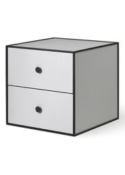 Light Grey - 2 drawers