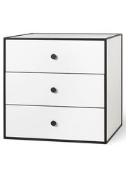 White - 3 drawers