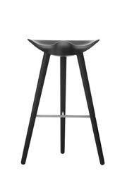 High - Black Stained Beech/Steel