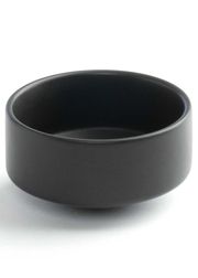 Dark grey ceramic bowl
