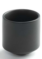 Dark grey ceramic mug
