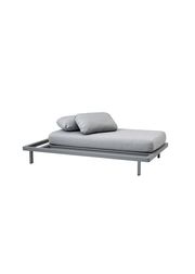 Sofa: Light Grey Cane-line AirTouch / Back: None / Side: None