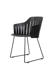 Frame: Indoor Steel, Black Sledge / Seat: Black