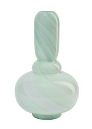 Twirl Vase Mint Tall (Udsolgt)