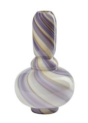 Twirl Vase Purple Tall