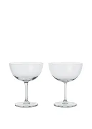 Set of 2 - Clear