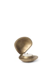 Clam Candle Holder - Brass