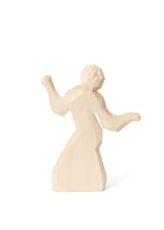 Anna Hand-carved Figure - Natural