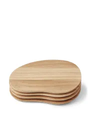 Set of 4 - Oak