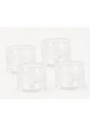 Glass - Wide / set of four