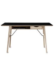 Linoleum tabletop / Oak frame - Oak drawer