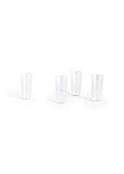 Set of 4 Tall H13 - Clear