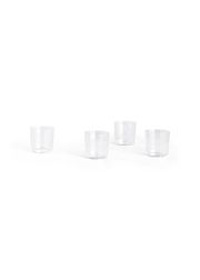 Set of 4 Wide H7,5 - Clear