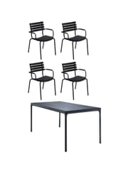 Black Chairs/Black Table