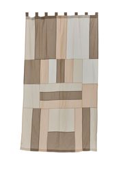 Jou Pojagi curtain mushroom with straps 140 x 250 cm - Nude, hvid, creme, brun