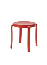 Lacquered beech / Retro red